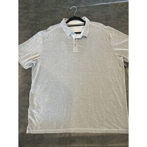 Tommy Bahama polo collared shirt Xxl Gray Preppy Boho